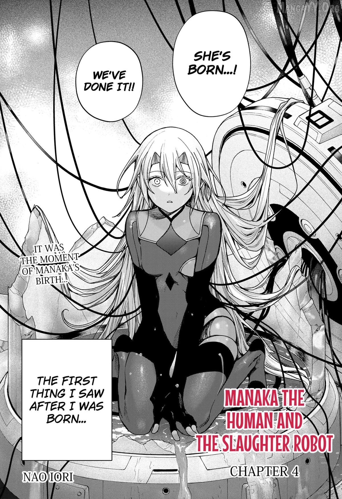 Read Manaka the Human and the Slaughter Robot ENGLISH Manga Online