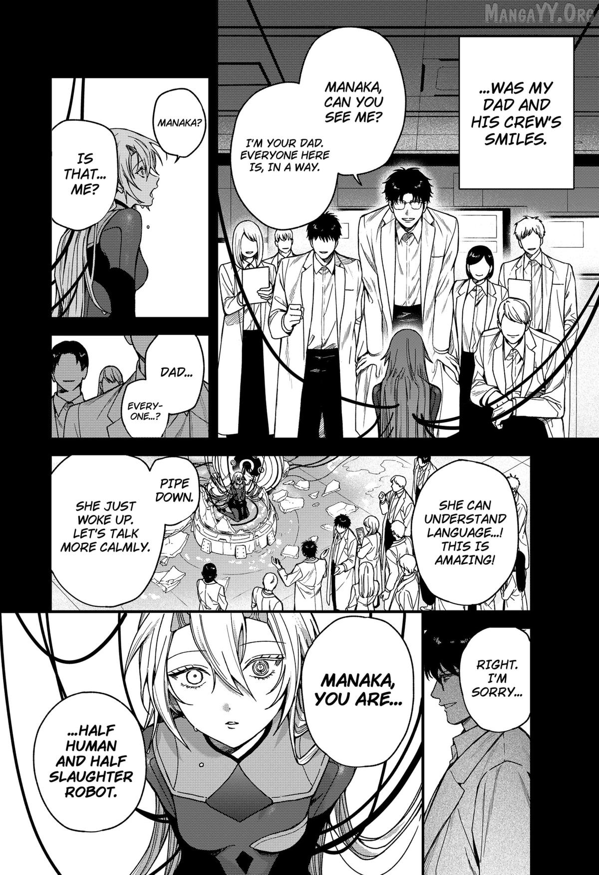 Read Manaka the Human and the Slaughter Robot ENGLISH Manga Online