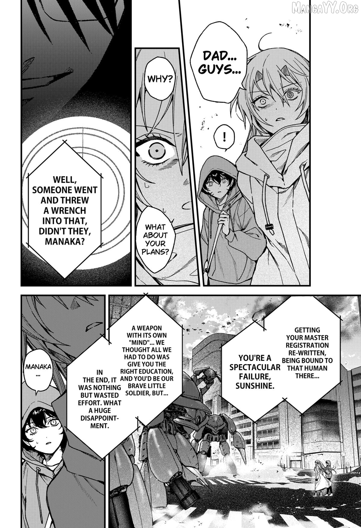 Read Manaka the Human and the Slaughter Robot ENGLISH Manga Online