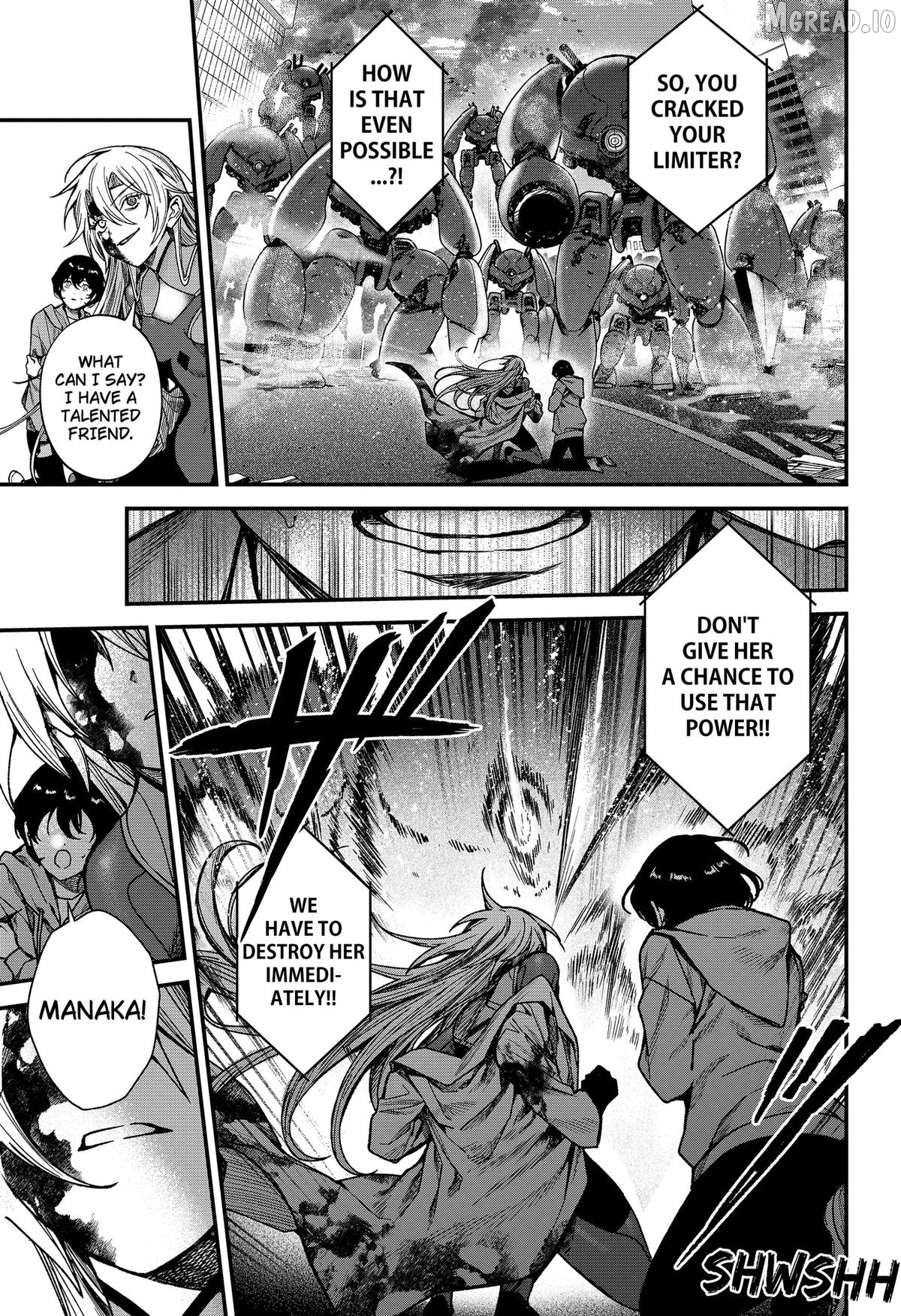 Read Manaka the Human and the Slaughter Robot ENGLISH Manga Online