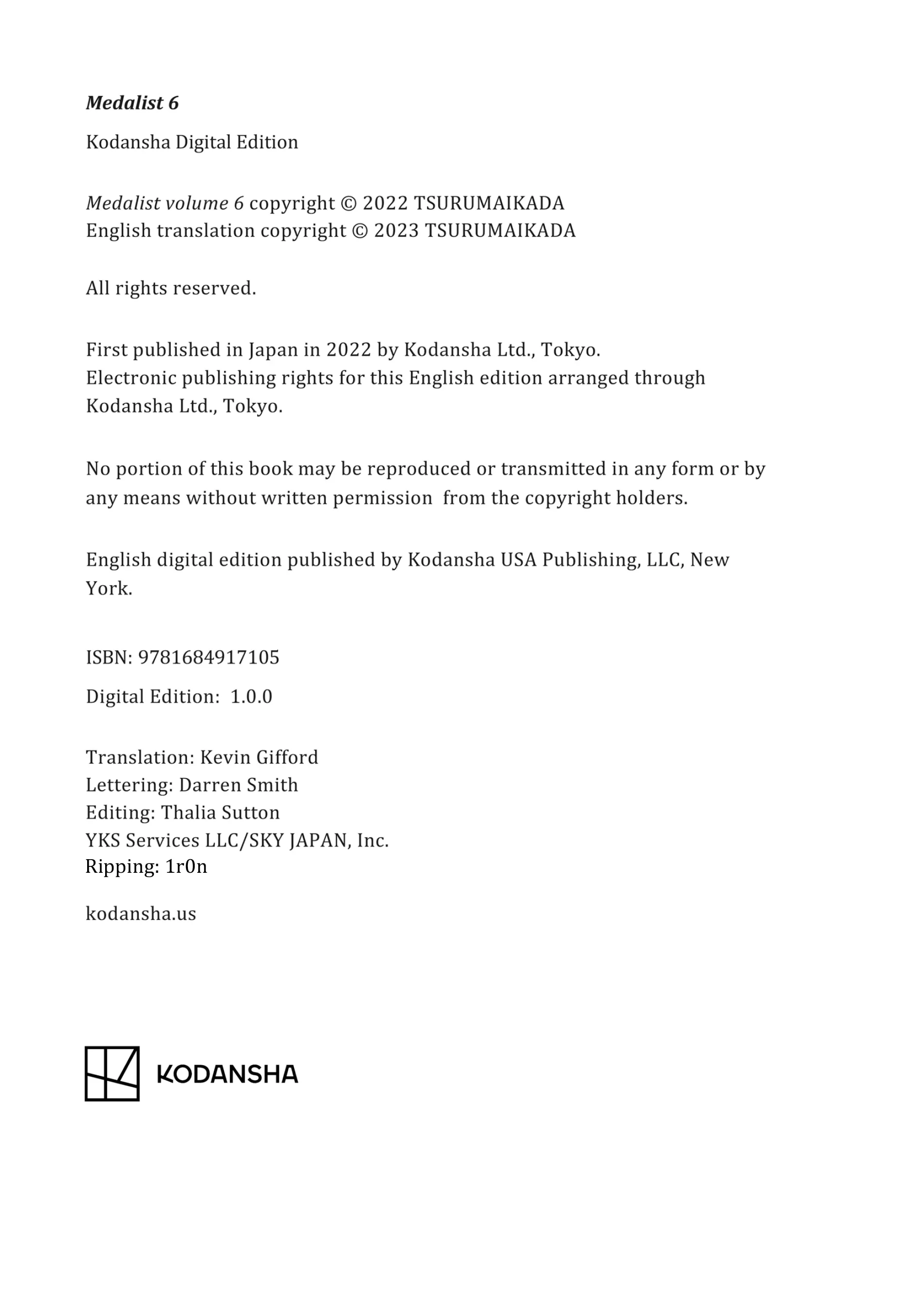 Read Medalist ENGLISH Manga Online