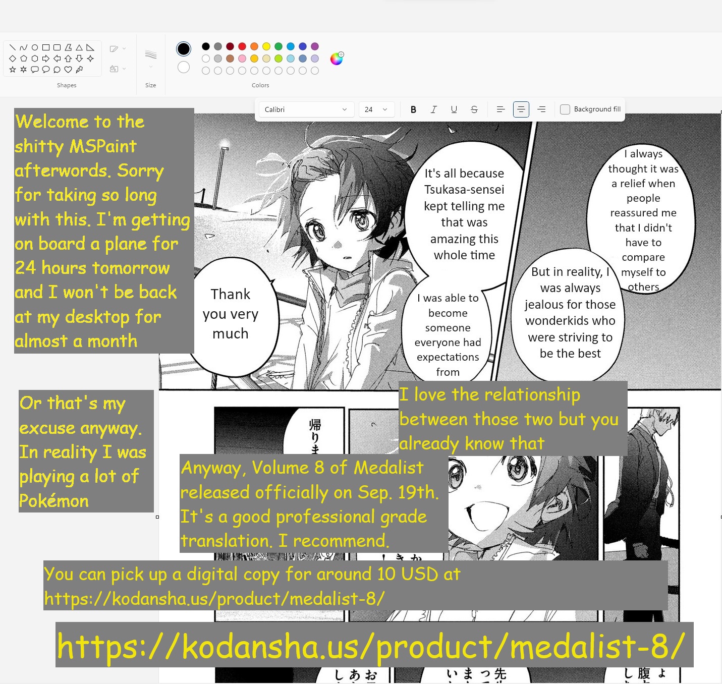 Read Medalist ENGLISH Manga Online