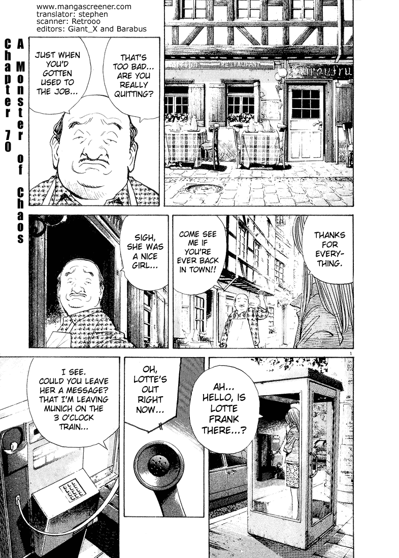 Read Monster ENGLISH Manga Online