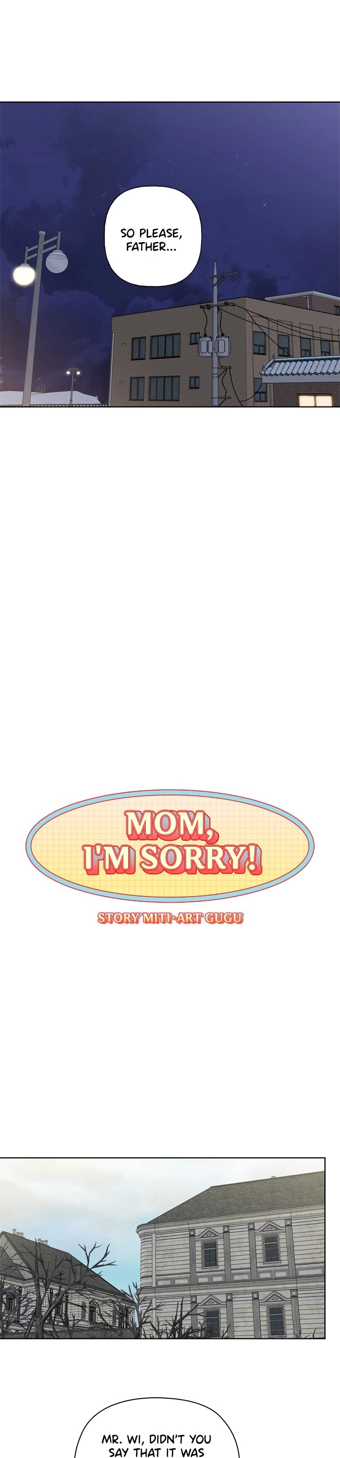 Read Mother, I'm Sorry ENGLISH Manga Online