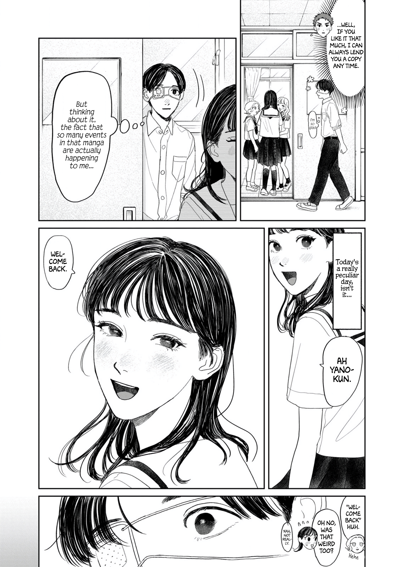 Read Mr. Yano's Ordinary Days ENGLISH Manga Online