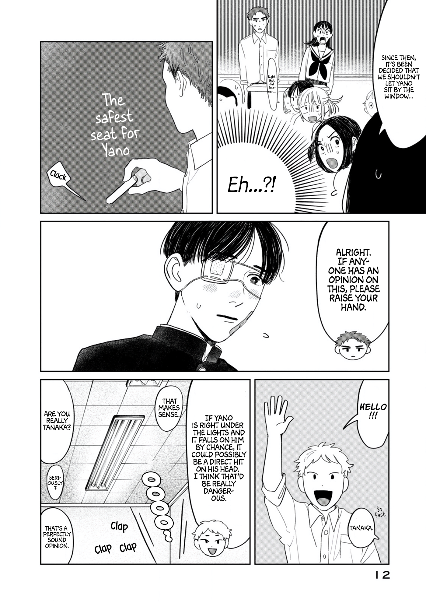Read Mr. Yano's Ordinary Days ENGLISH Manga Online