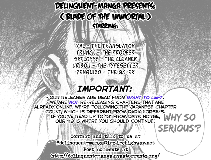 Read Mugen no Juunin ENGLISH Manga Online
