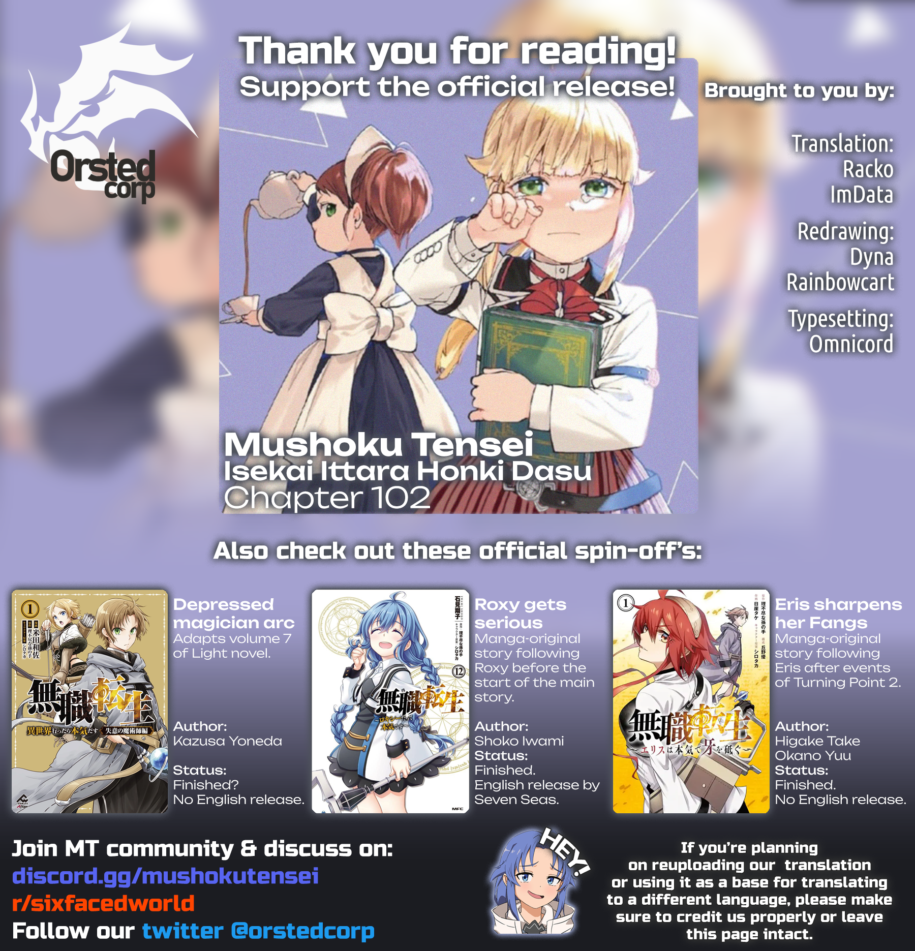 Read Mushoku Tensei_ Jobless Reincarnation ENGLISH Manga Online