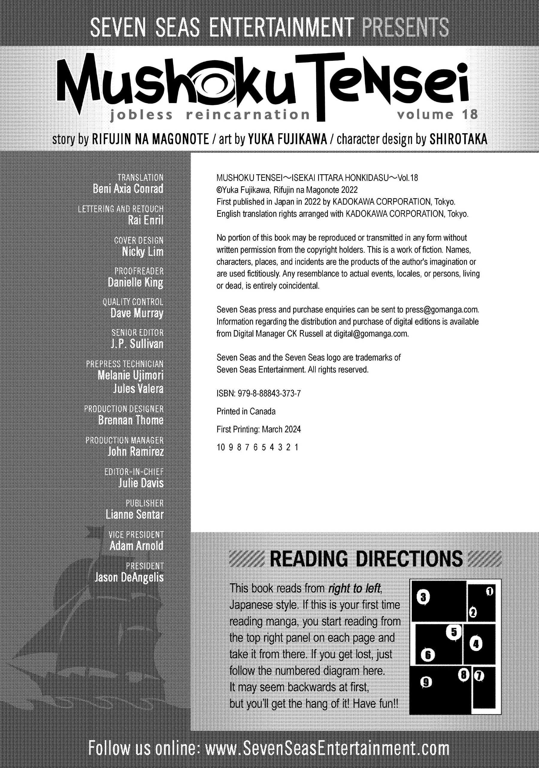 Read Mushoku Tensei_ Jobless Reincarnation ENGLISH Manga Online