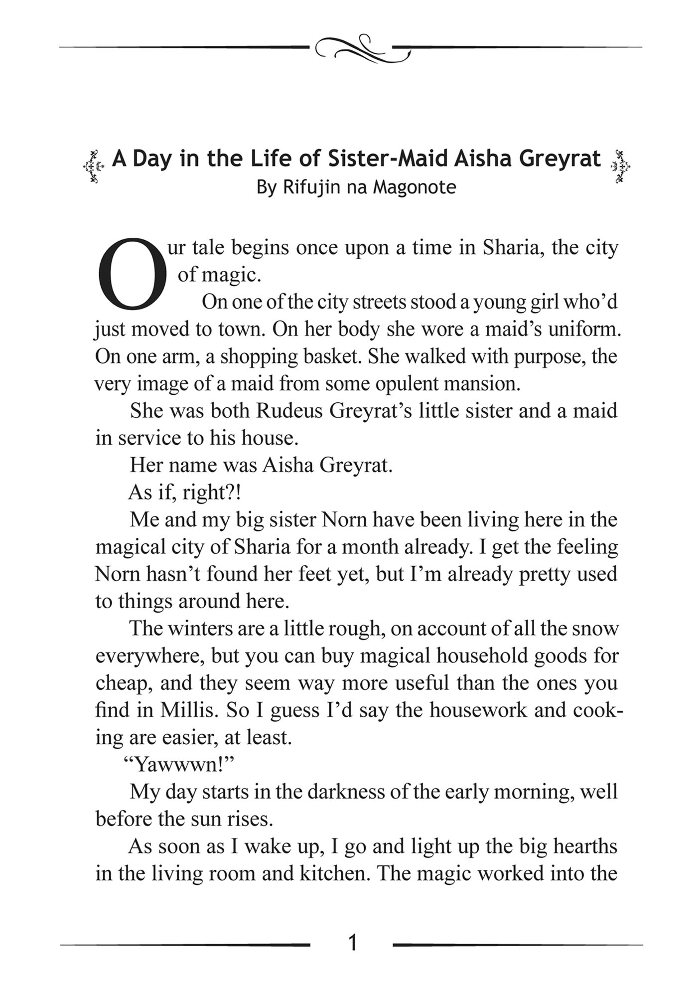 Read Mushoku Tensei_ Jobless Reincarnation ENGLISH Manga Online