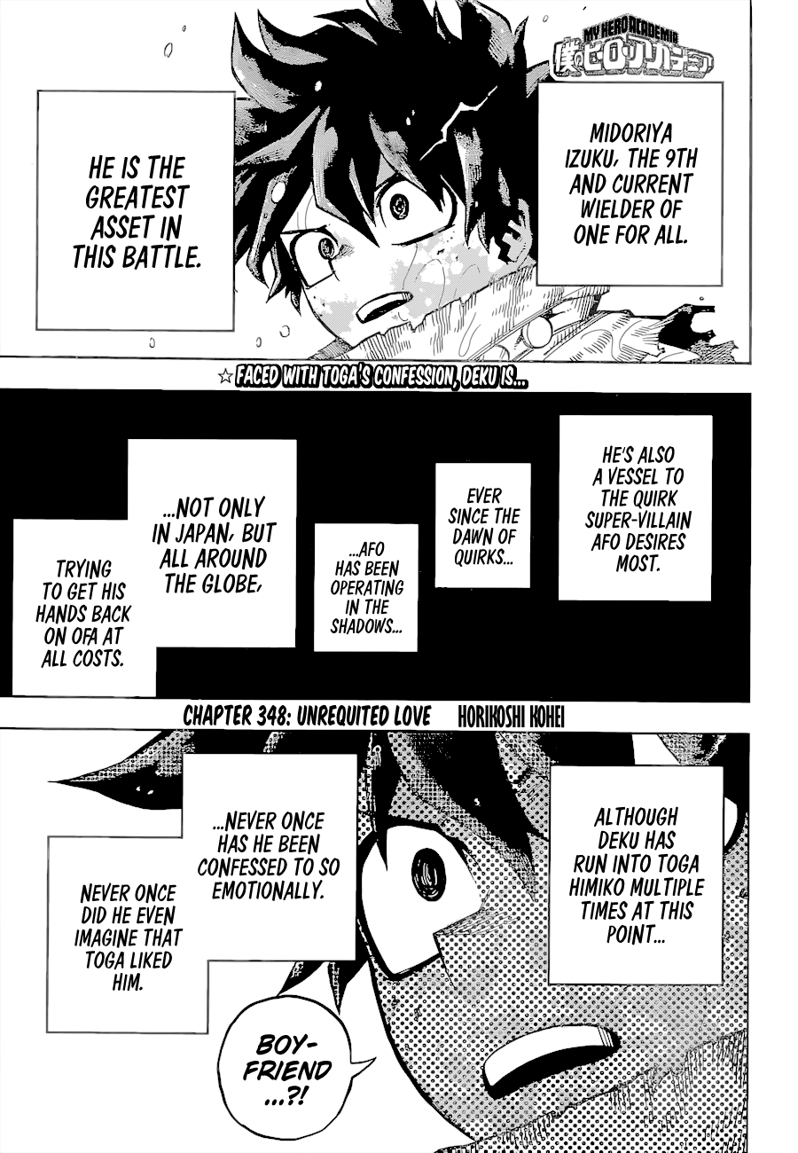 Read My Hero Academia ENGLISH Manga Online