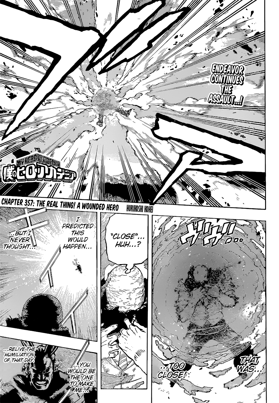 Read My Hero Academia ENGLISH Manga Online