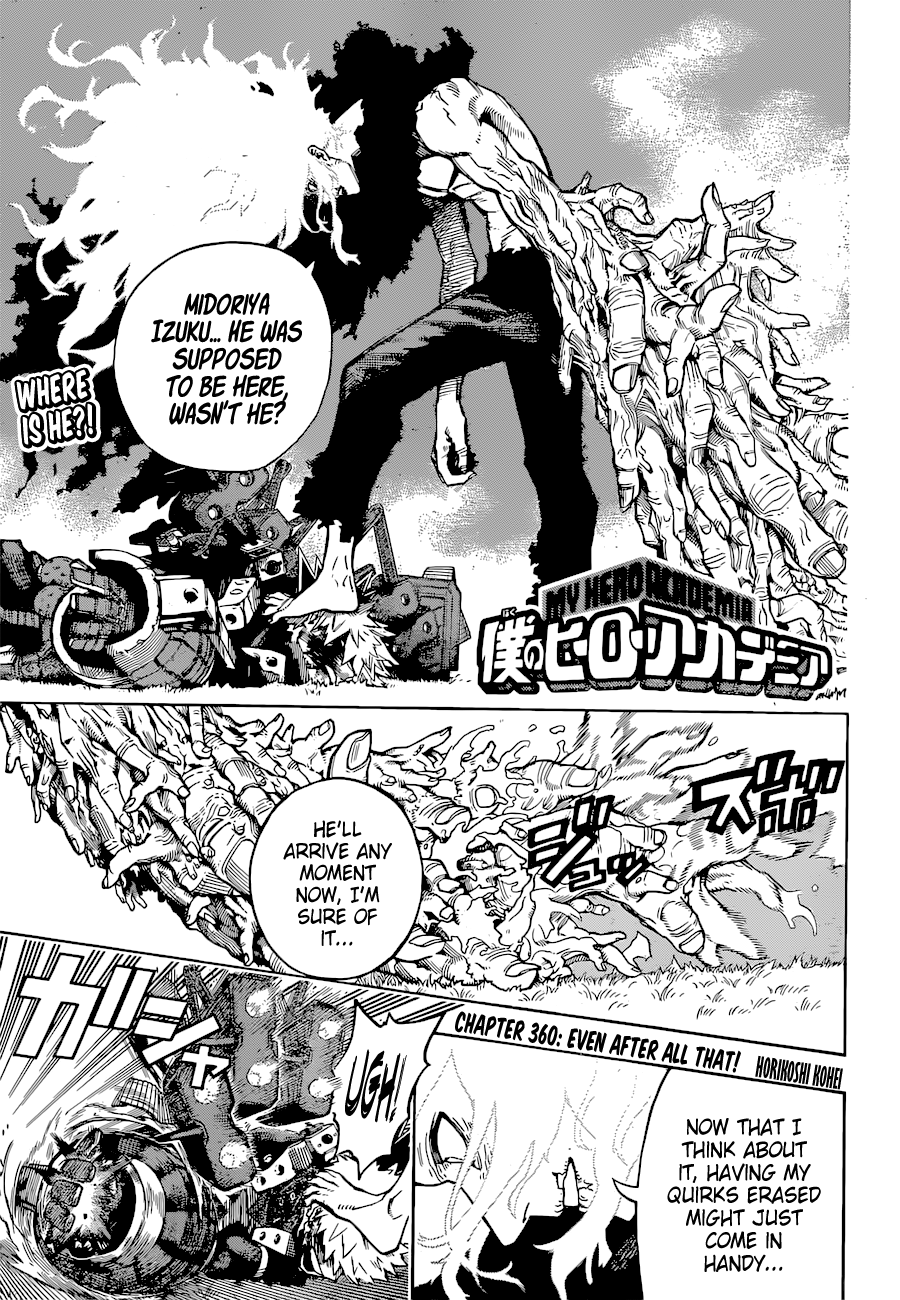 Read My Hero Academia ENGLISH Manga Online