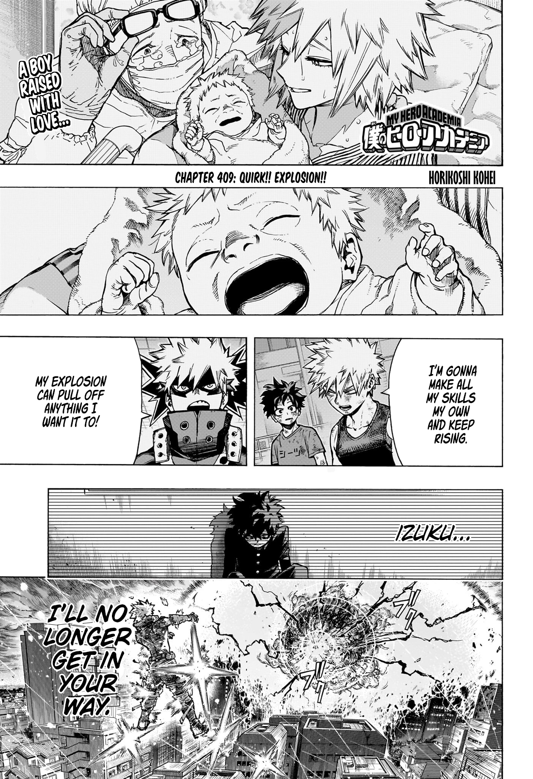 Read My Hero Academia ENGLISH Manga Online