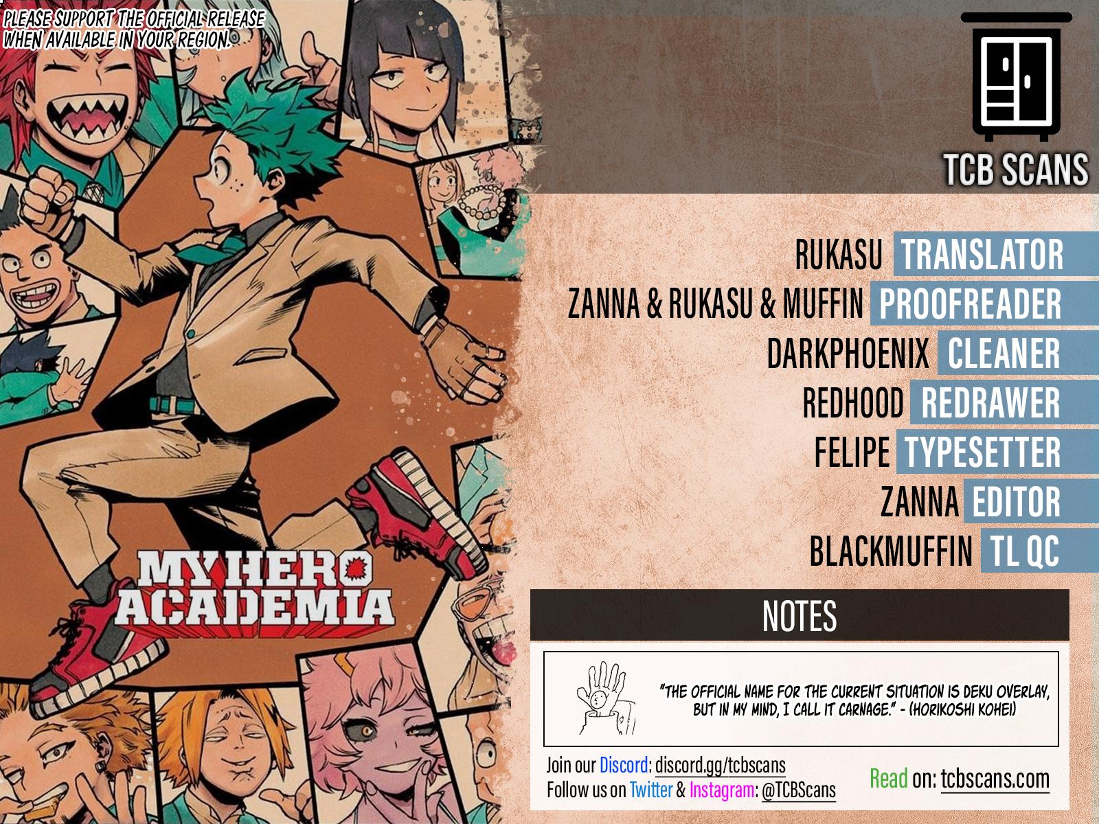 Read My Hero Academia ENGLISH Manga Online