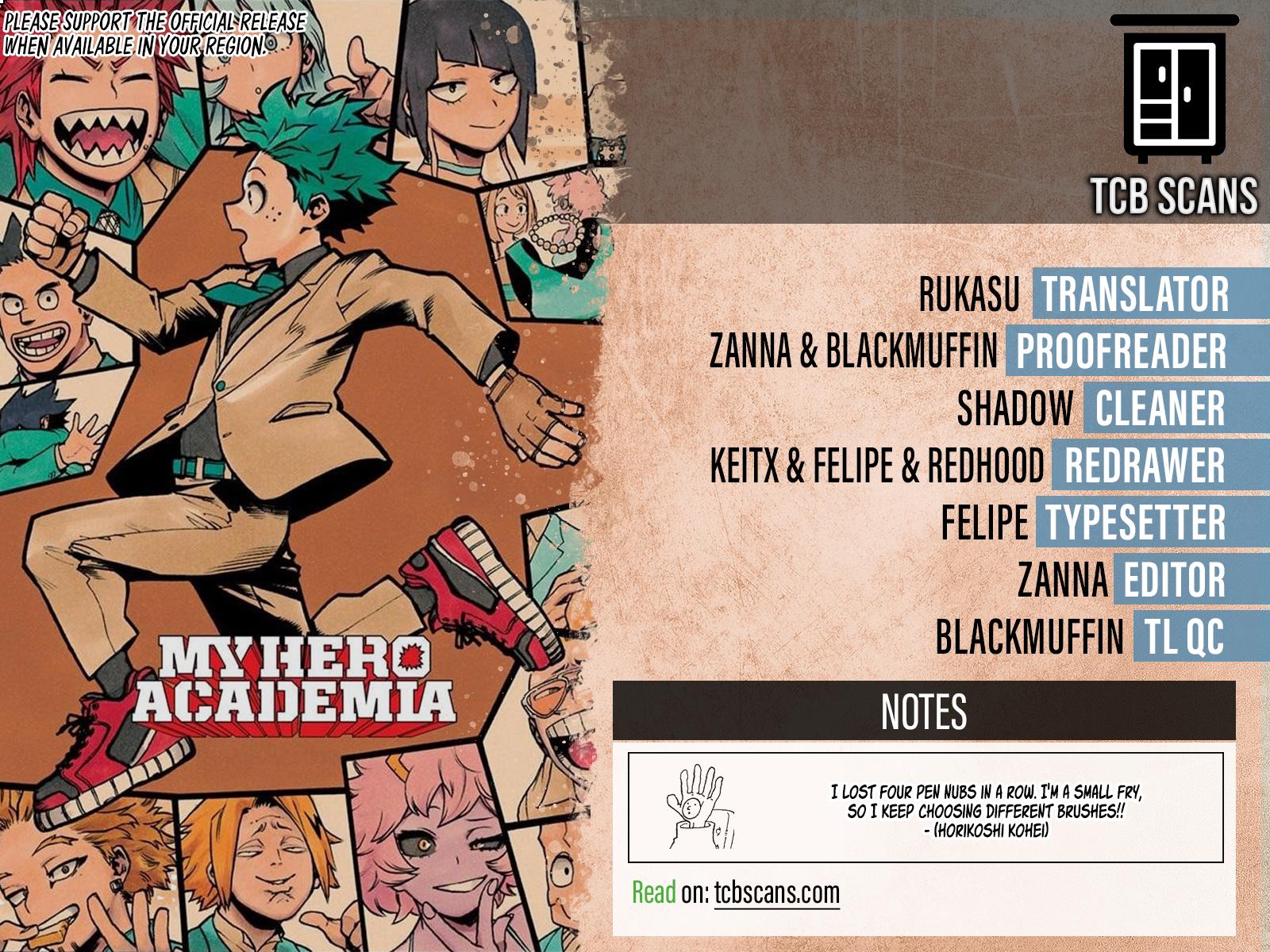 Read My Hero Academia ENGLISH Manga Online