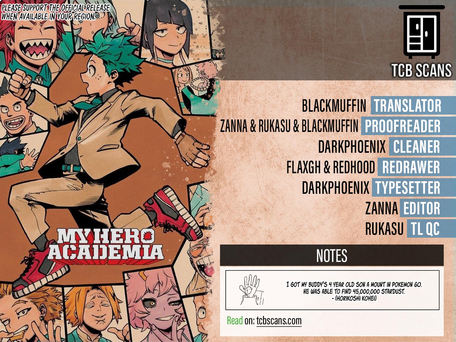 Read My Hero Academia ENGLISH Manga Online