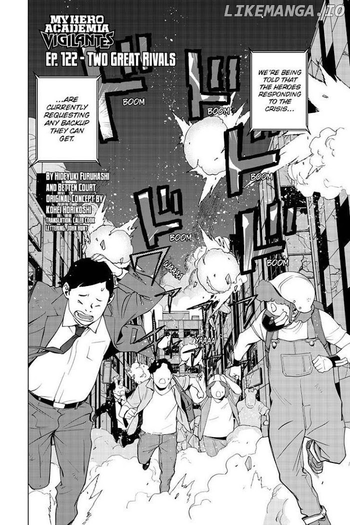 Read My Hero Academia Vigilantes ENGLISH Manga Online