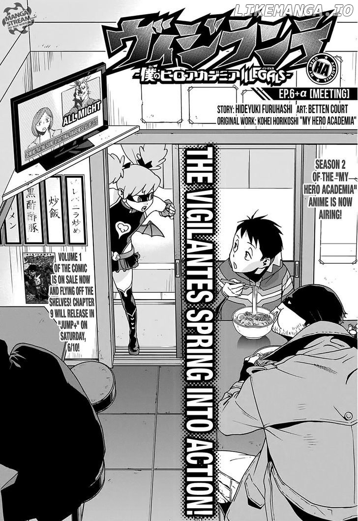Read My Hero Academia Vigilantes ENGLISH Manga Online