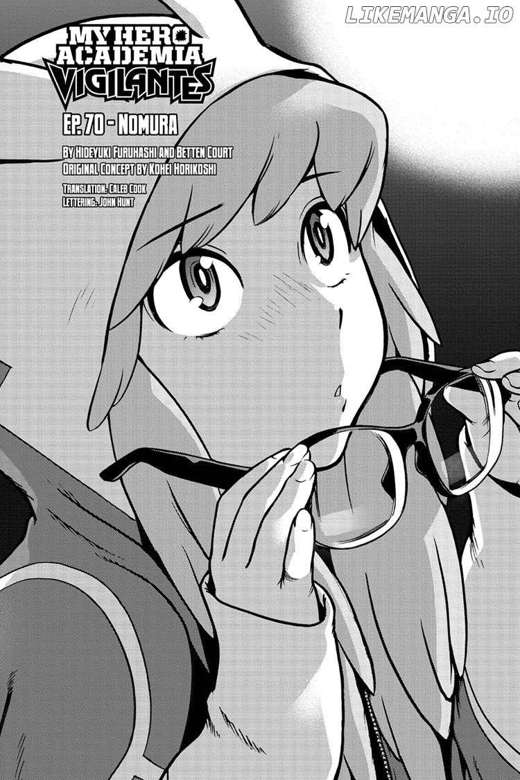 Read My Hero Academia Vigilantes ENGLISH Manga Online