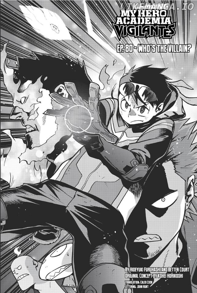 Read My Hero Academia Vigilantes ENGLISH Manga Online