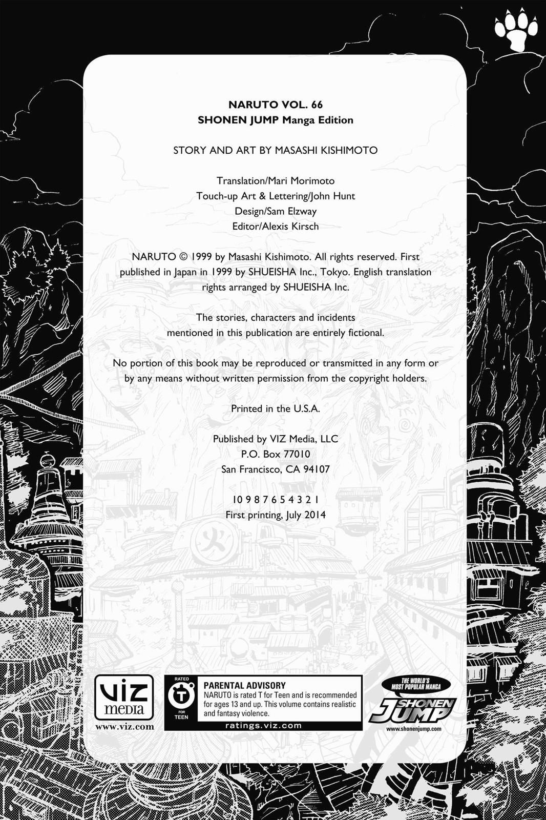 Read Naruto ENGLISH Manga Online