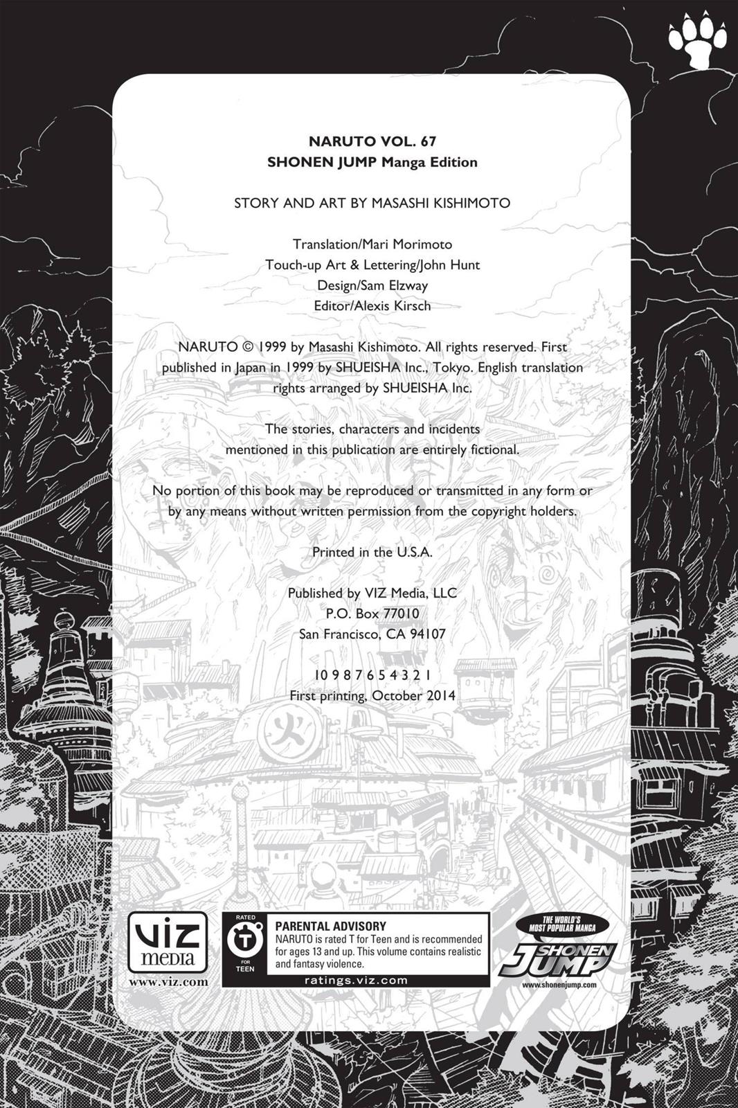 Read Naruto ENGLISH Manga Online