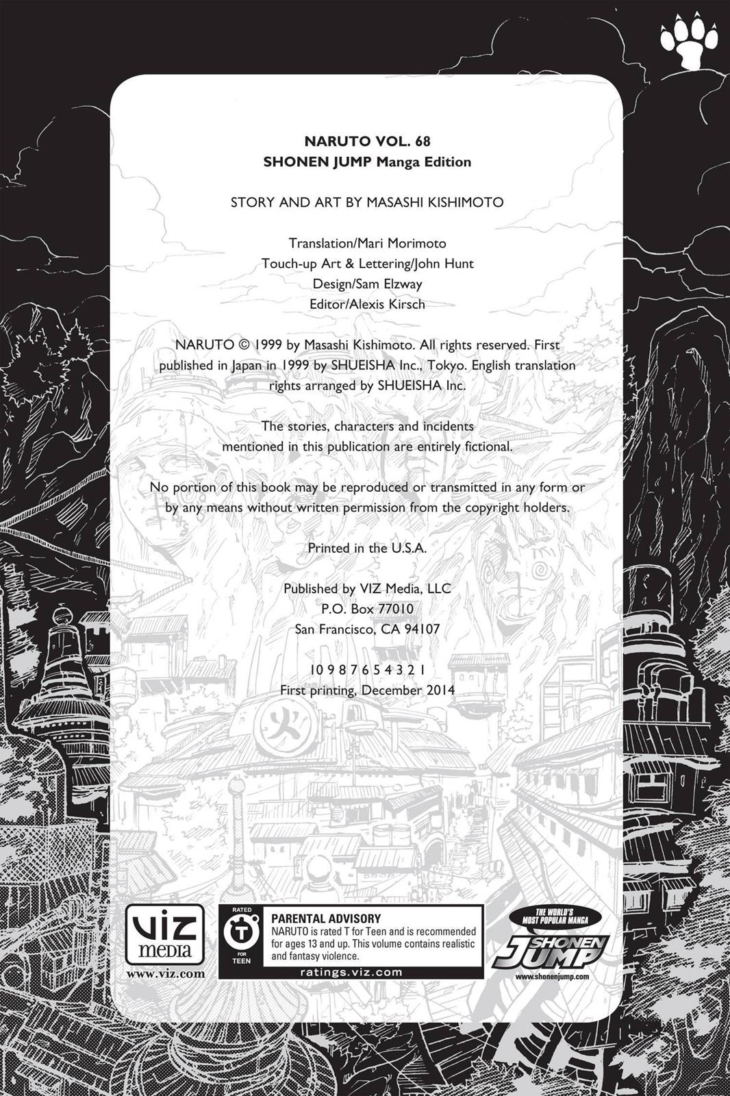 Read Naruto ENGLISH Manga Online