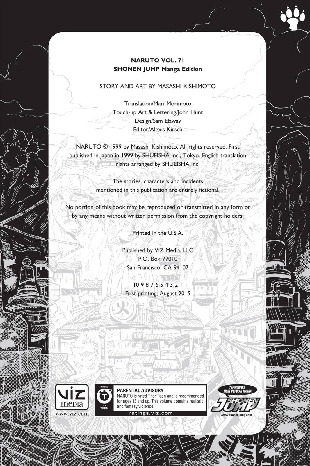 Read Naruto ENGLISH Manga Online