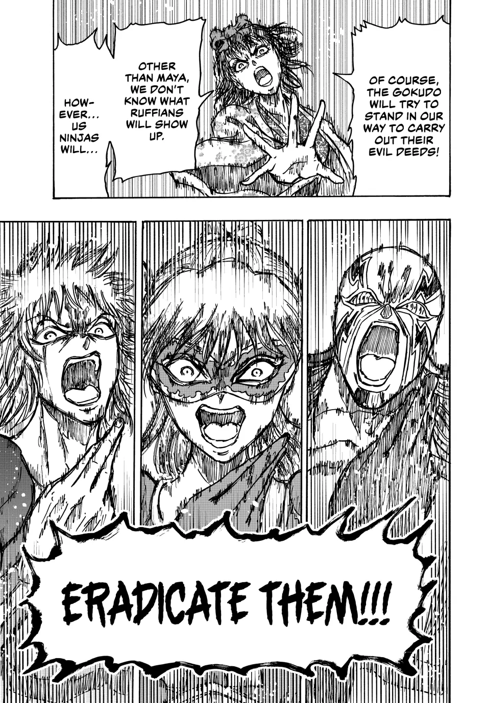 Read Ninja vs. Gokudo ENGLISH Manga Online