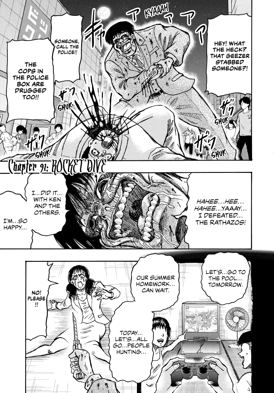 Read Ninja vs. Gokudo ENGLISH Manga Online