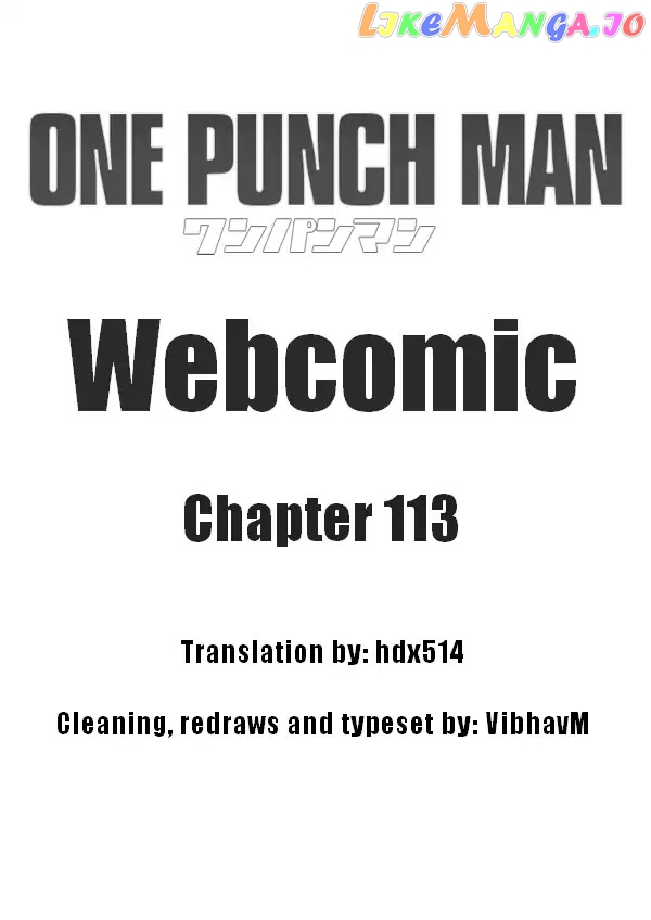 Read One-Punch Man (ONE) ENGLISH Manga Online