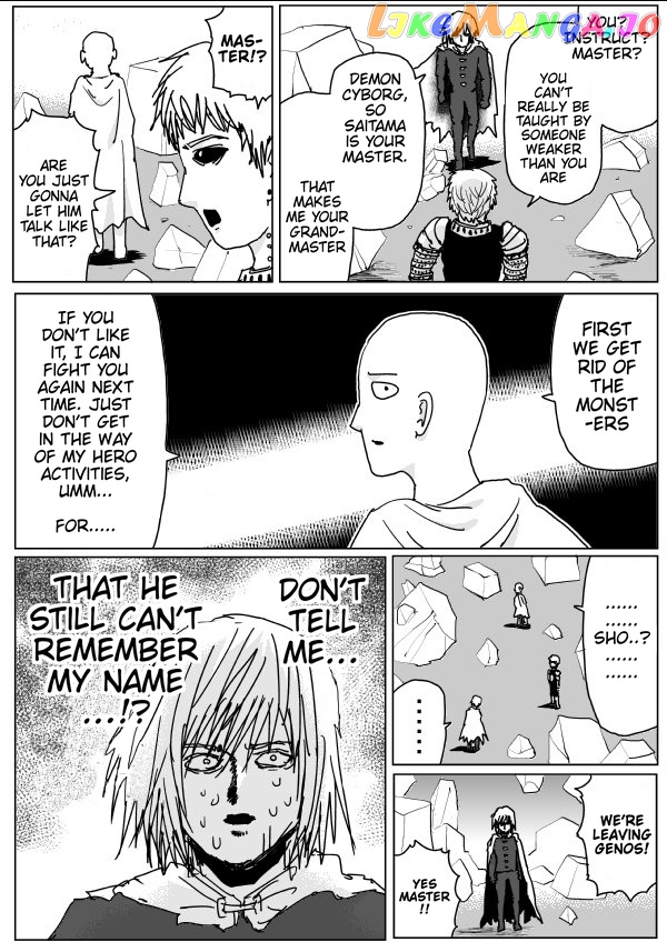 Read One-Punch Man (ONE) ENGLISH Manga Online