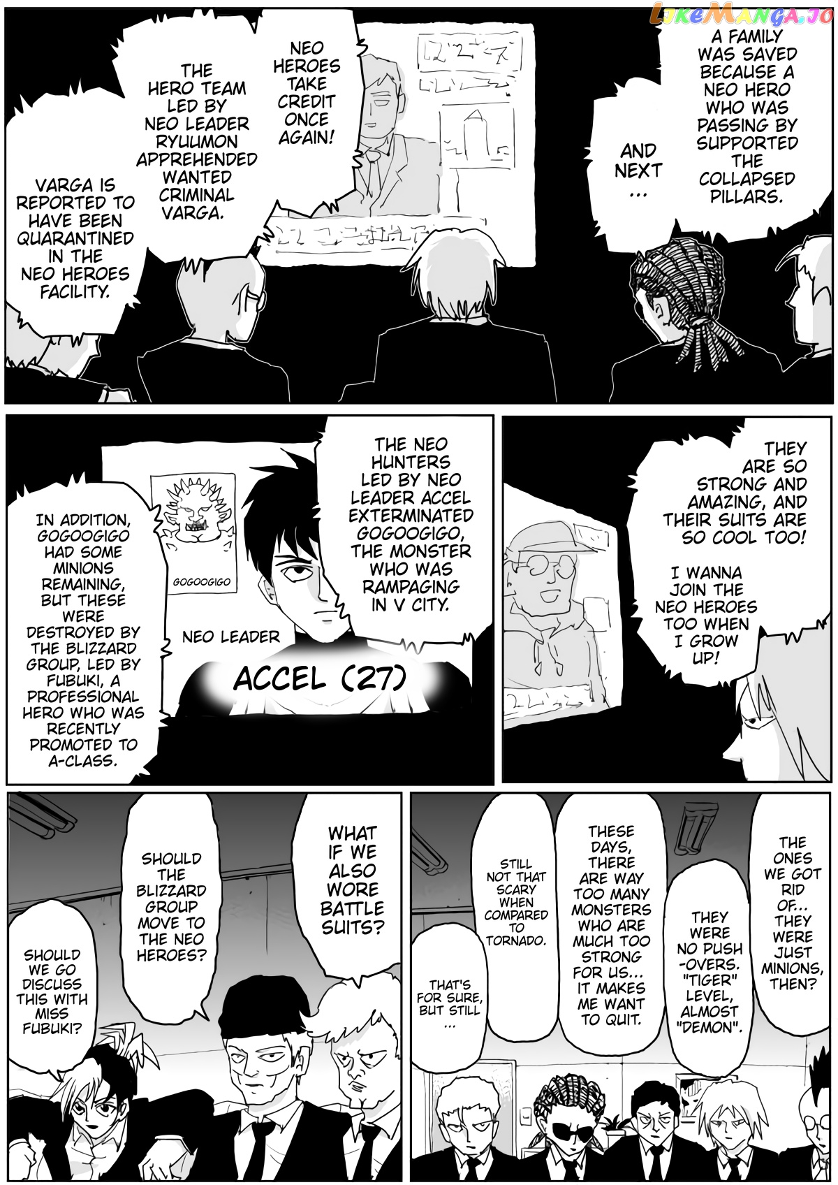 Read One-Punch Man (ONE) ENGLISH Manga Online