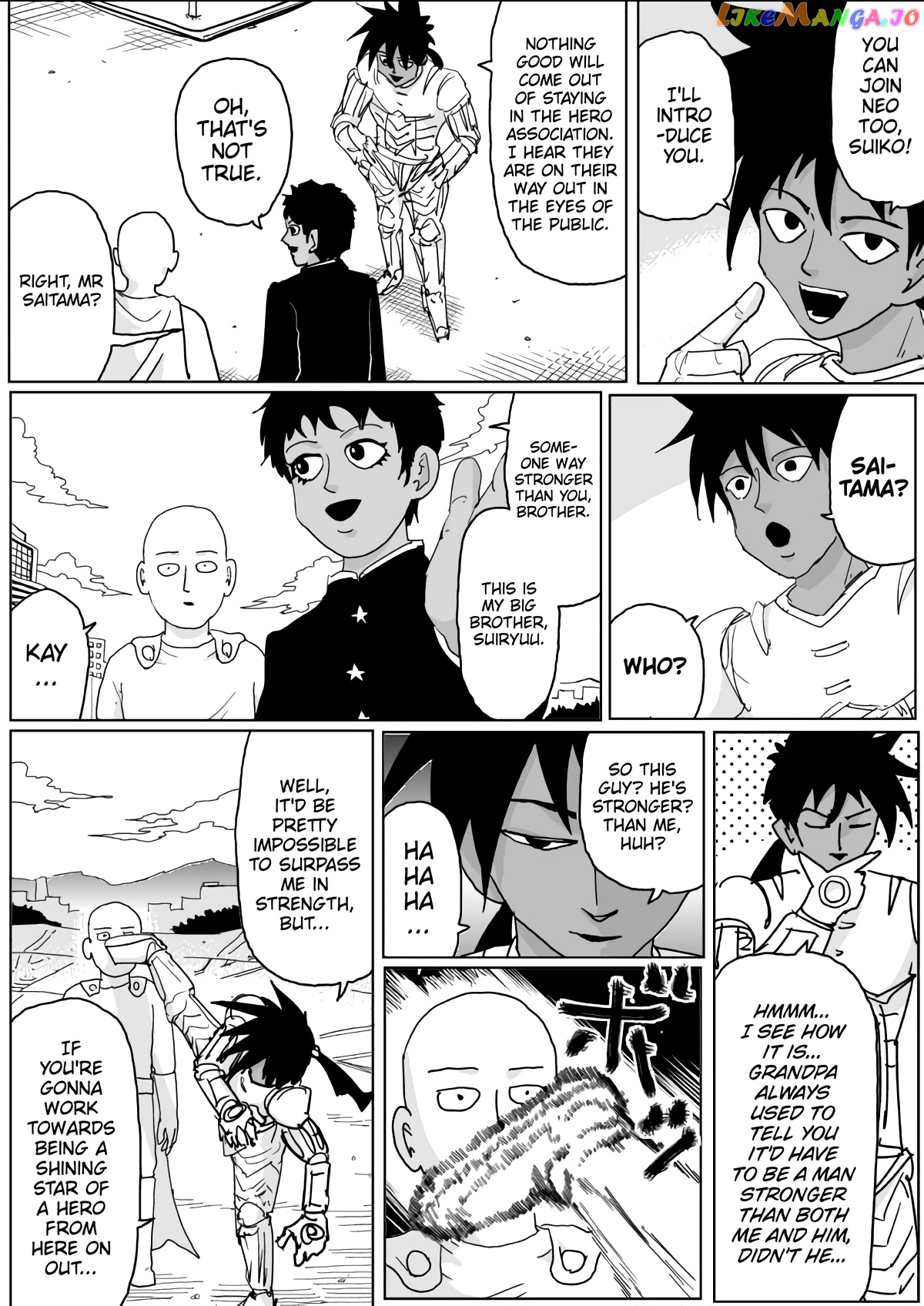 Read One-Punch Man (ONE) ENGLISH Manga Online