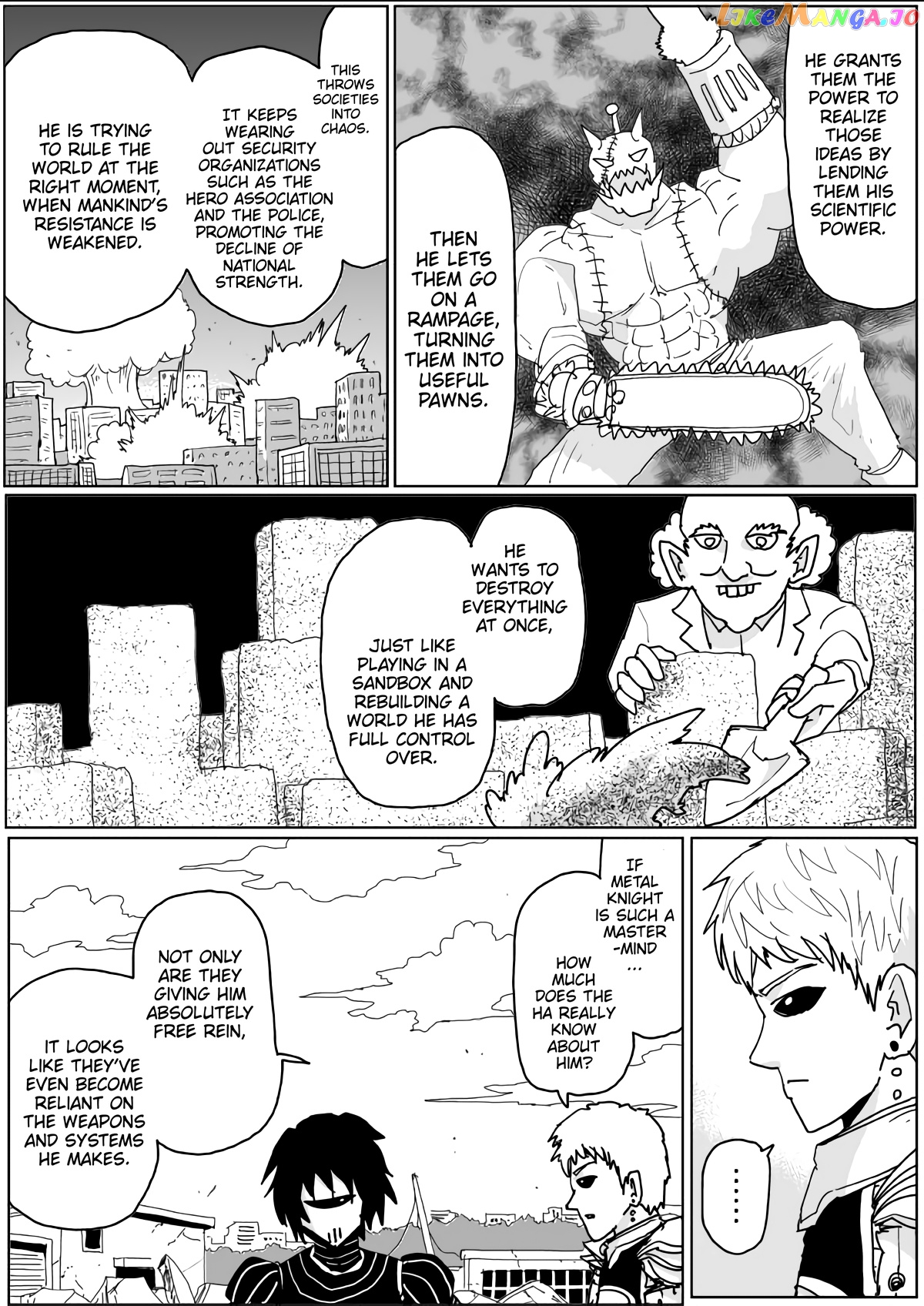 Read One-Punch Man (ONE) ENGLISH Manga Online