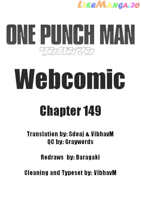 Read One-Punch Man (ONE) ENGLISH Manga Online
