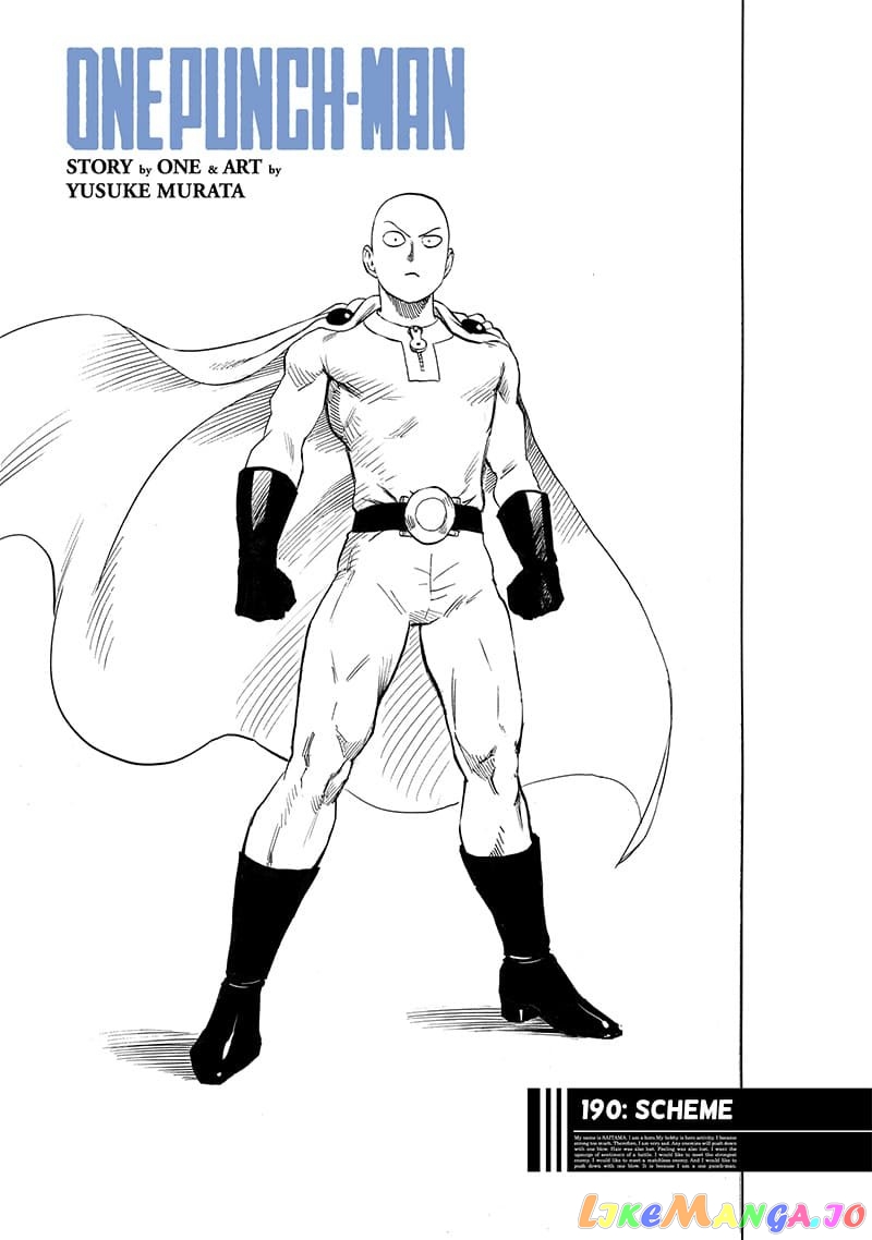 Read One-Punch Man ENGLISH Manga Online