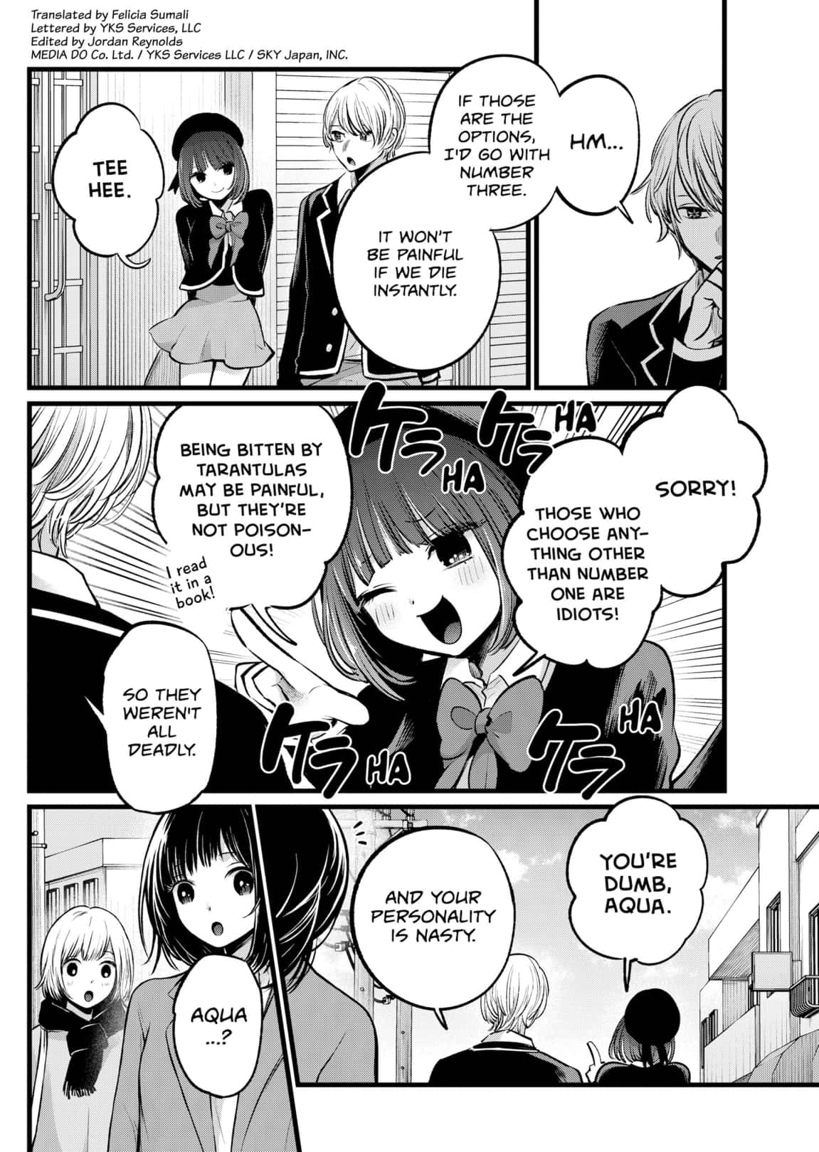 Read Oshi no Ko ENGLISH Manga Online