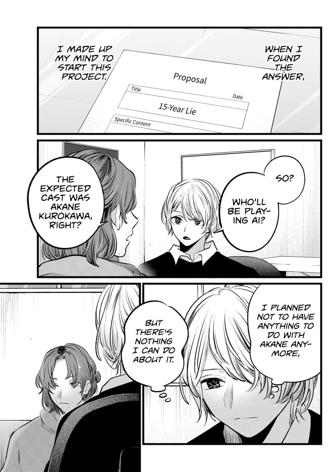 Read Oshi no Ko ENGLISH Manga Online