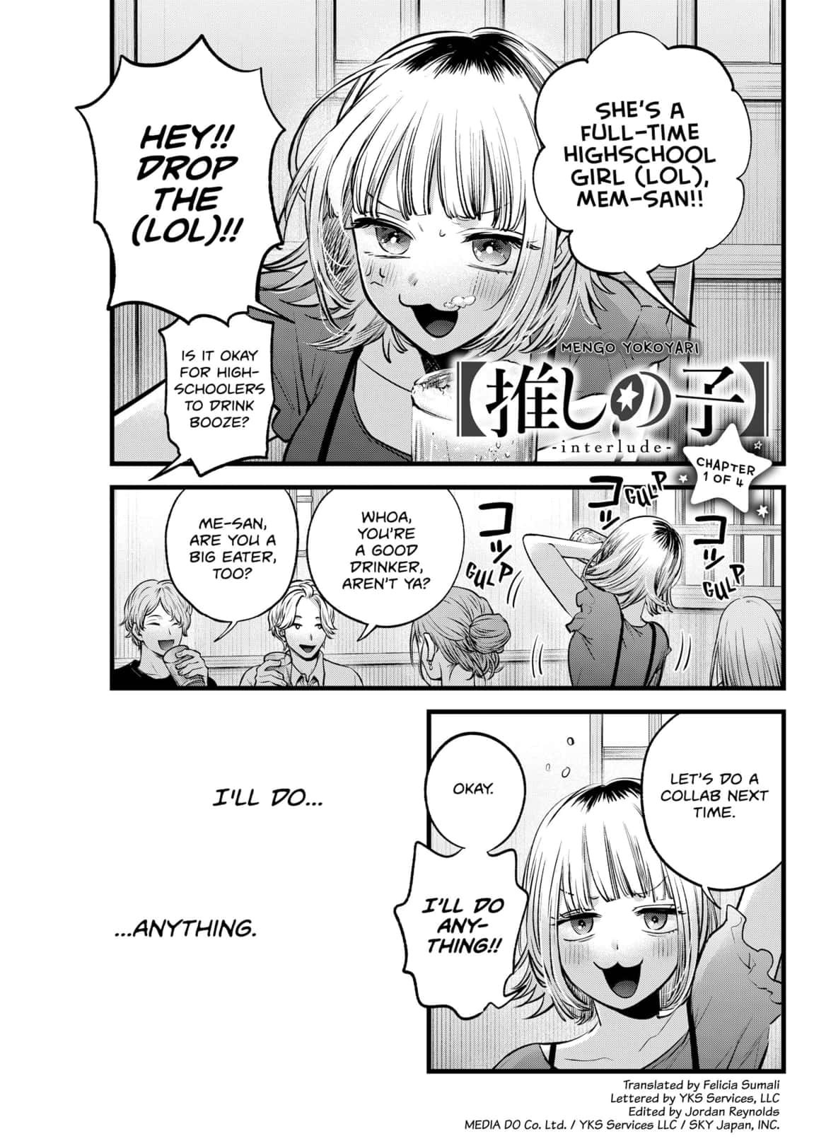 Read Oshi no Ko ENGLISH Manga Online