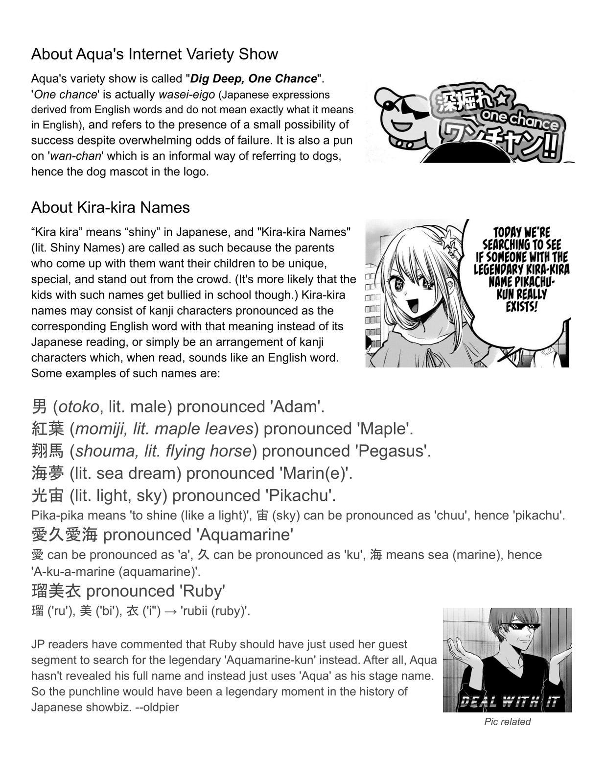 Read Oshi no Ko ENGLISH Manga Online