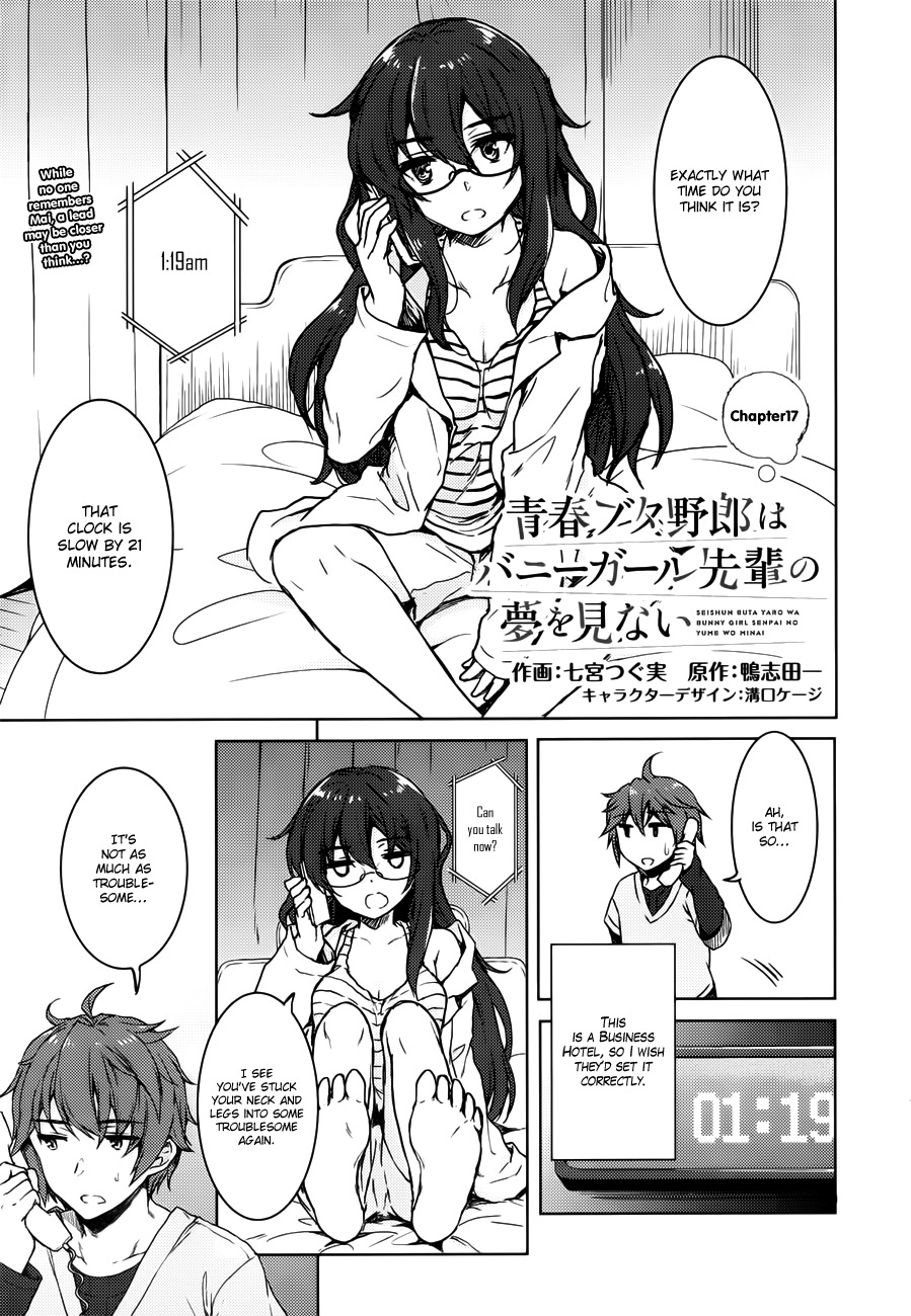 Read Rascal Does Not Dream of Bunny Girl Senpai ENGLISH Manga Online