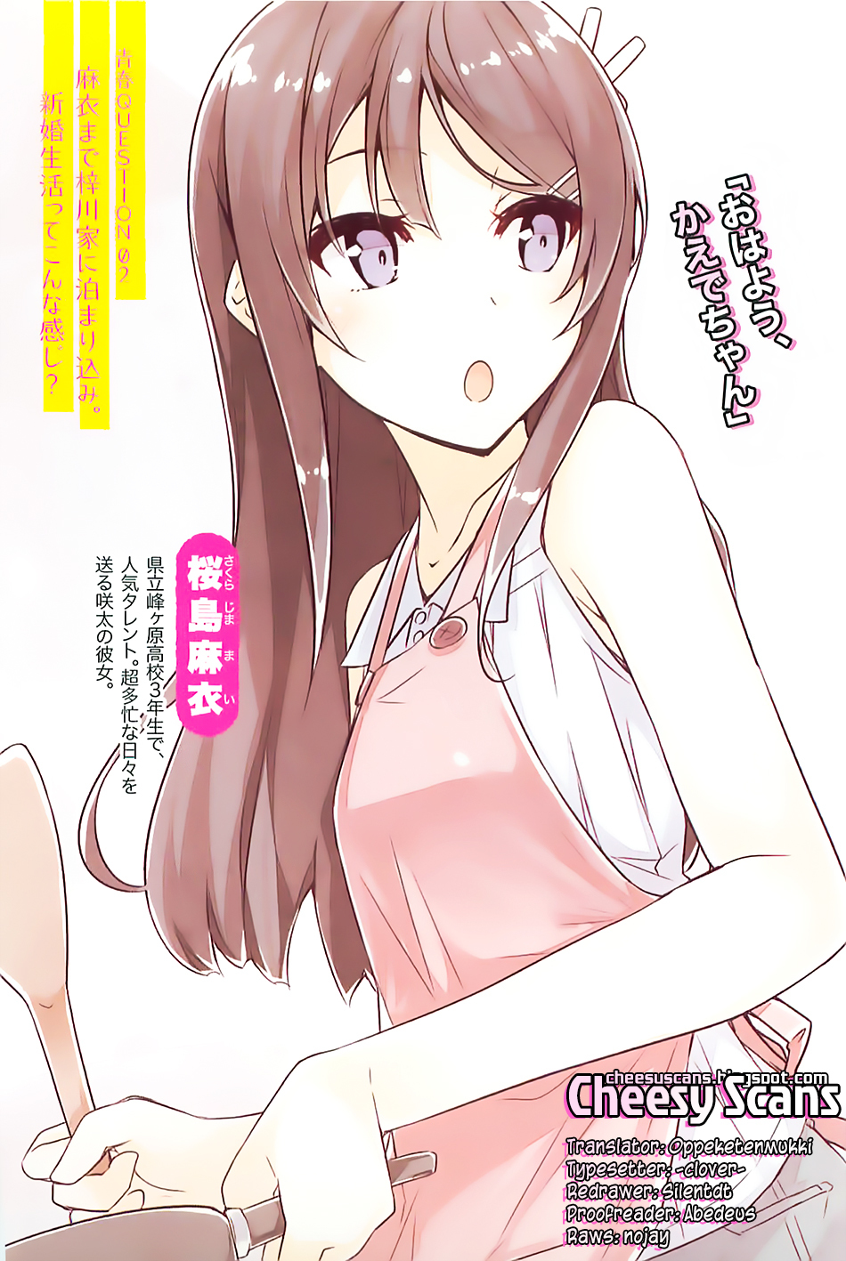 Read Rascal Does Not Dream of Bunny Girl Senpai ENGLISH Manga Online
