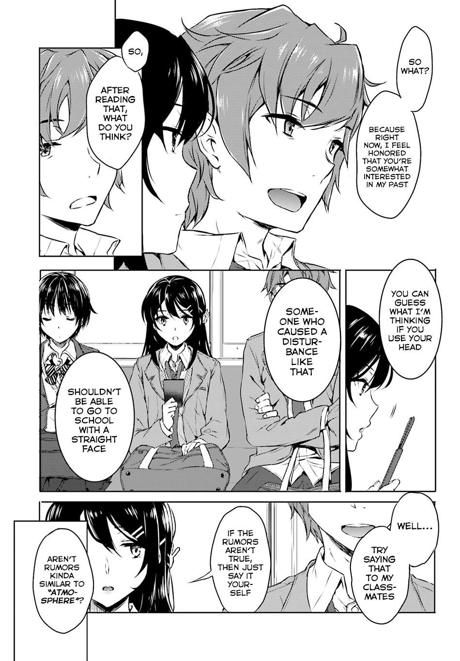 Read Rascal Does Not Dream of Bunny Girl Senpai ENGLISH Manga Online