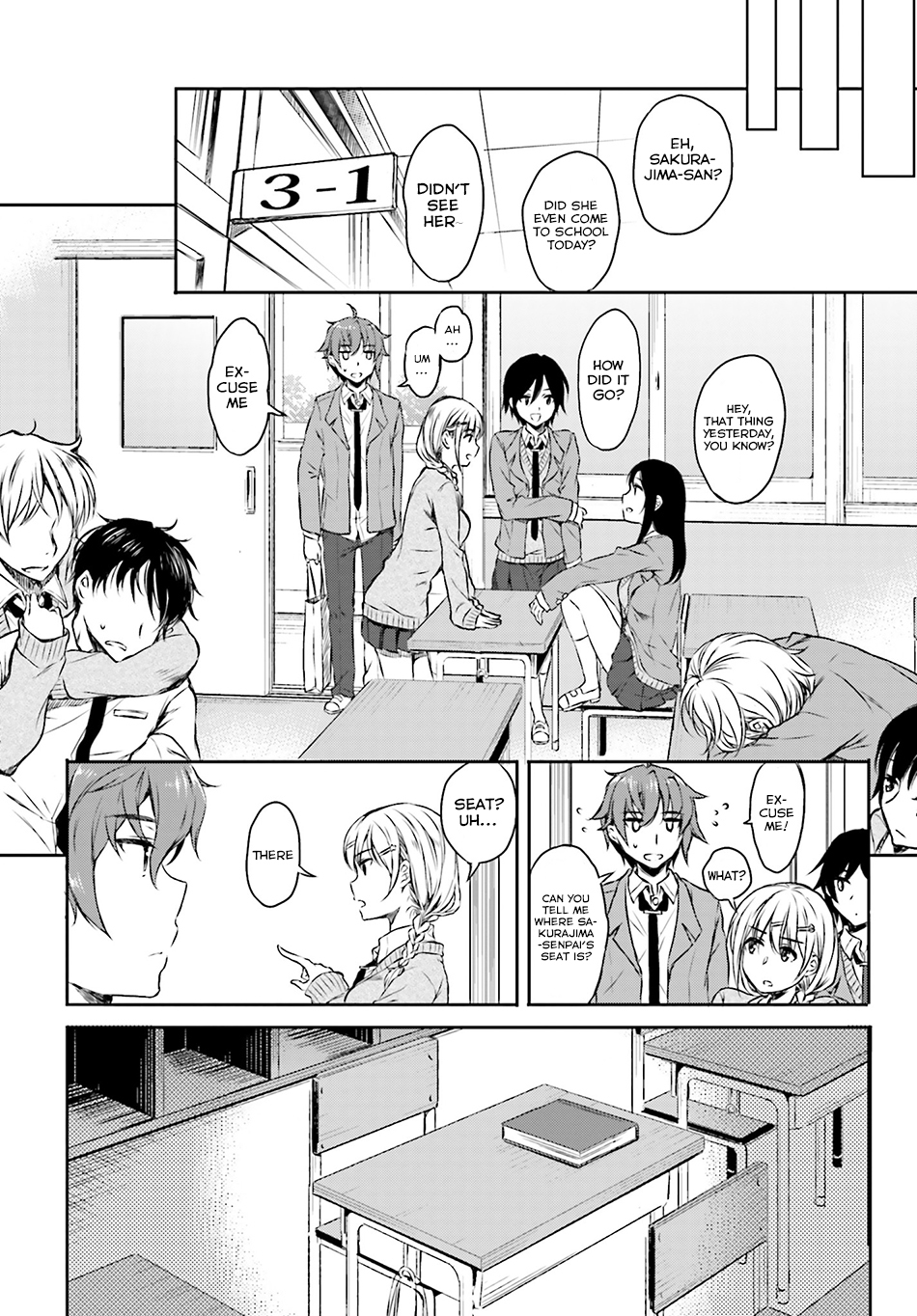 Read Rascal Does Not Dream of Bunny Girl Senpai ENGLISH Manga Online