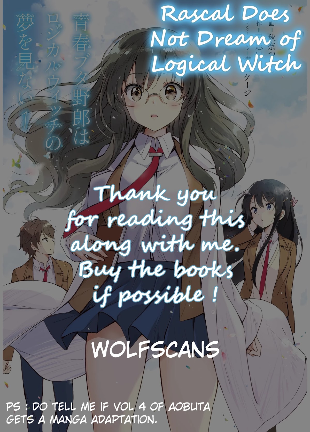 Read Rascal Does Not Dream of Logical Witch ENGLISH Manga Online
