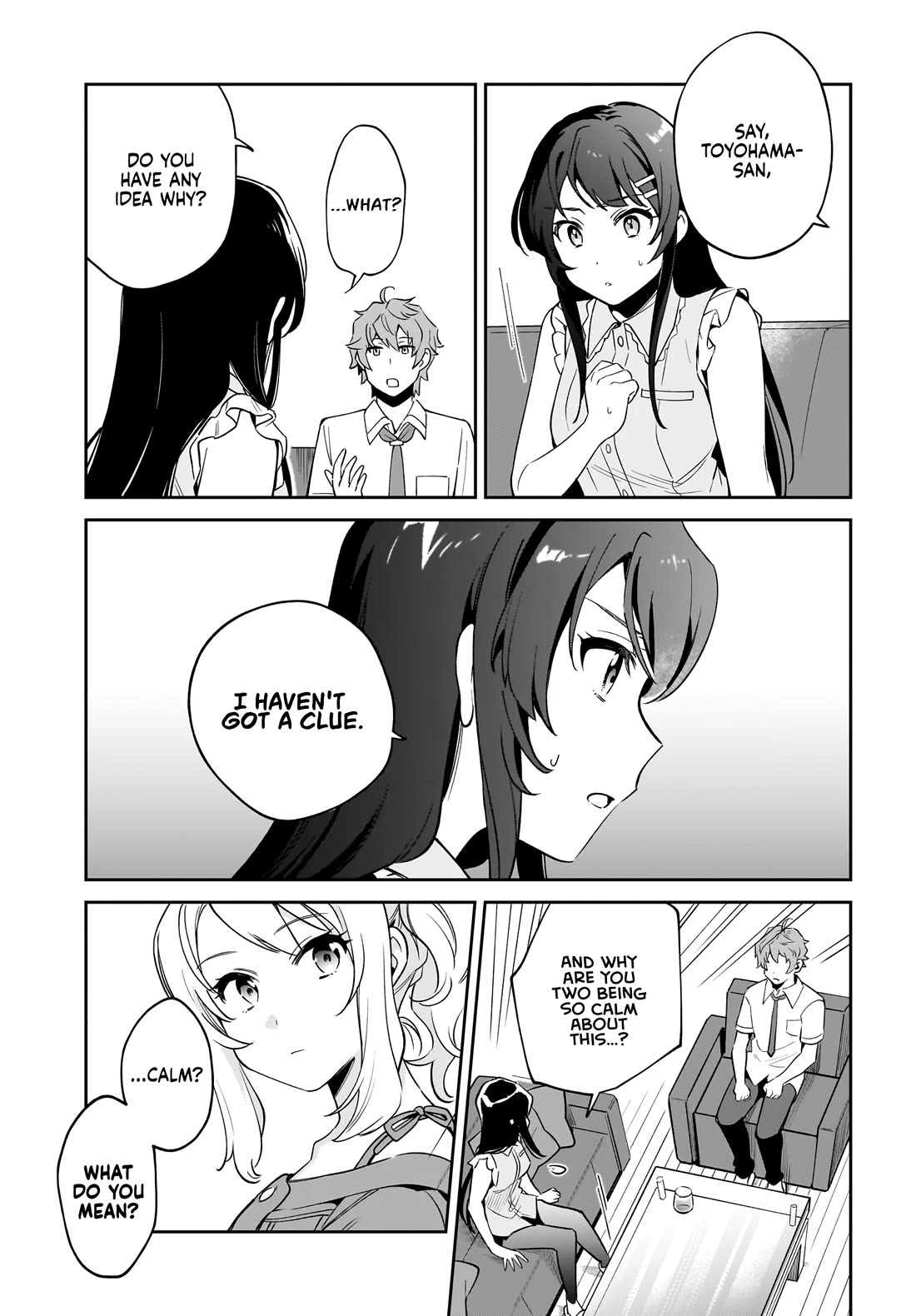 Read Rascal Does Not Dream of Siscon Idol ENGLISH Manga Online