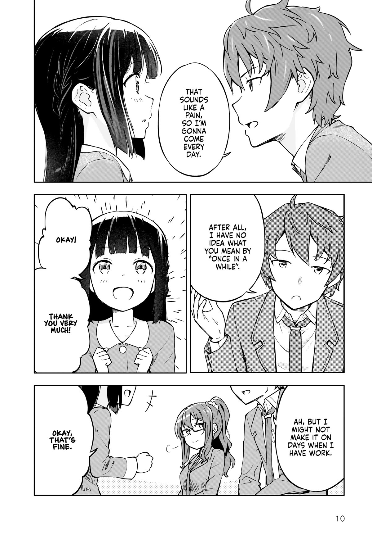 Read Rascal Does Not Dream of a Dreaming Girl ENGLISH Manga Online