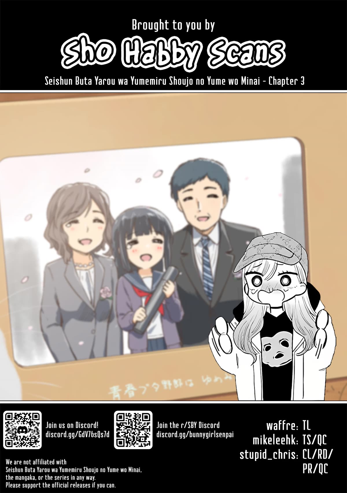 Read Rascal Does Not Dream of a Dreaming Girl ENGLISH Manga Online